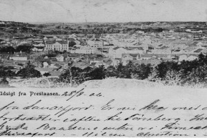 Bilde av Utsikt fra Preståsen 1906